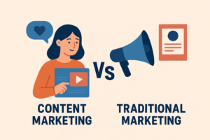 Content Marketing vs. Traditional Marketing
