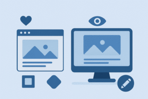 The Impact of Visual Design on Online Presence