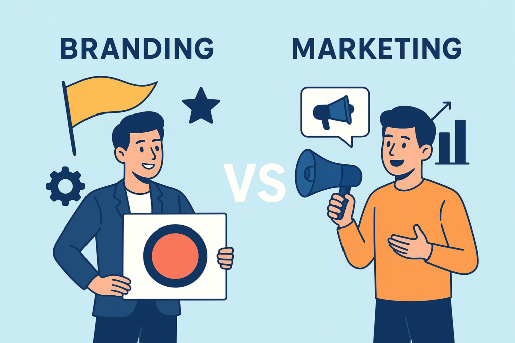 Branding vs Marketing: Understanding the Difference