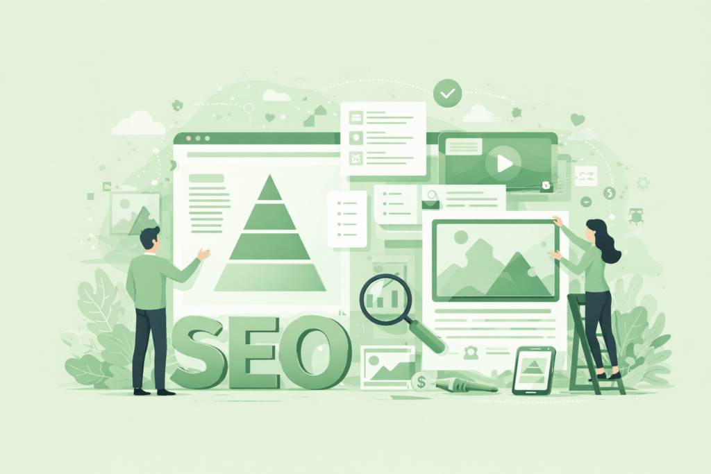 Content Presentation and Visual Hierarchy