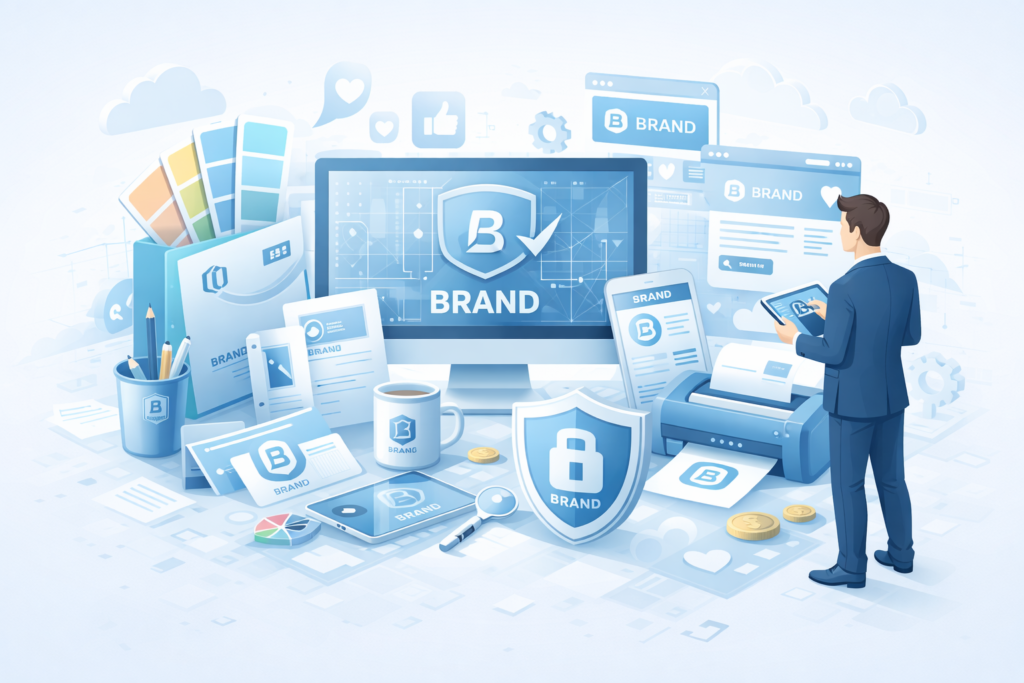 Branding & Graphic Design for Digital Consistency and Brand Trust