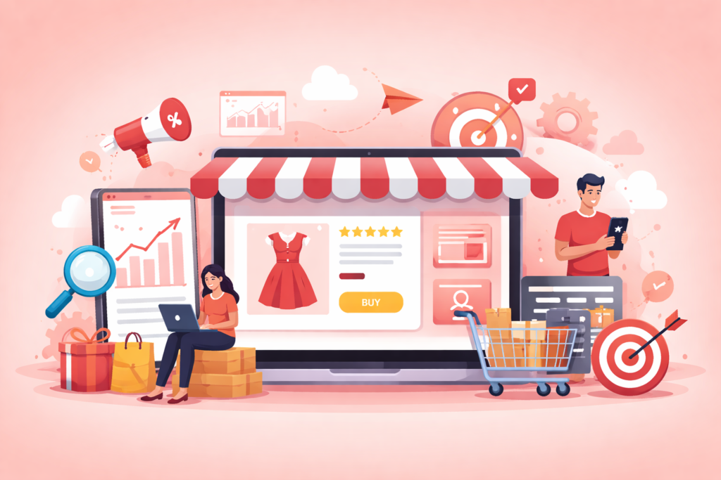 Optimising E-Commerce Platforms for Growth, Conversions, and User Experience