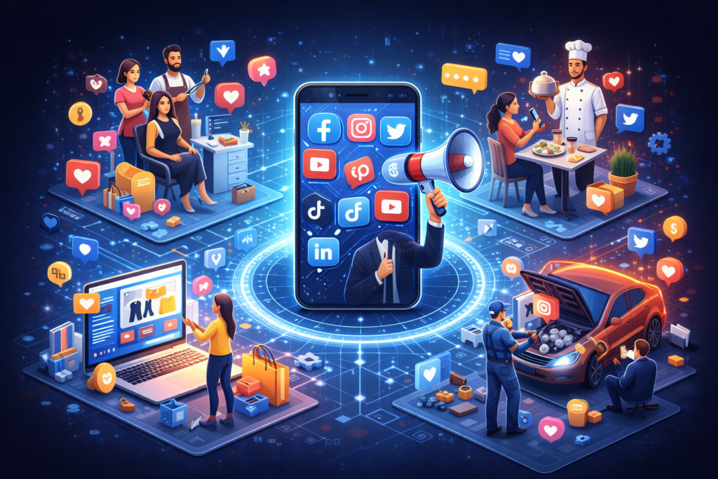 Social Media Marketing for Different Business Types