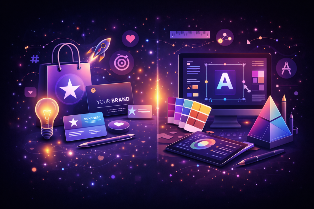 Understanding the Difference Between Branding and Graphic Design