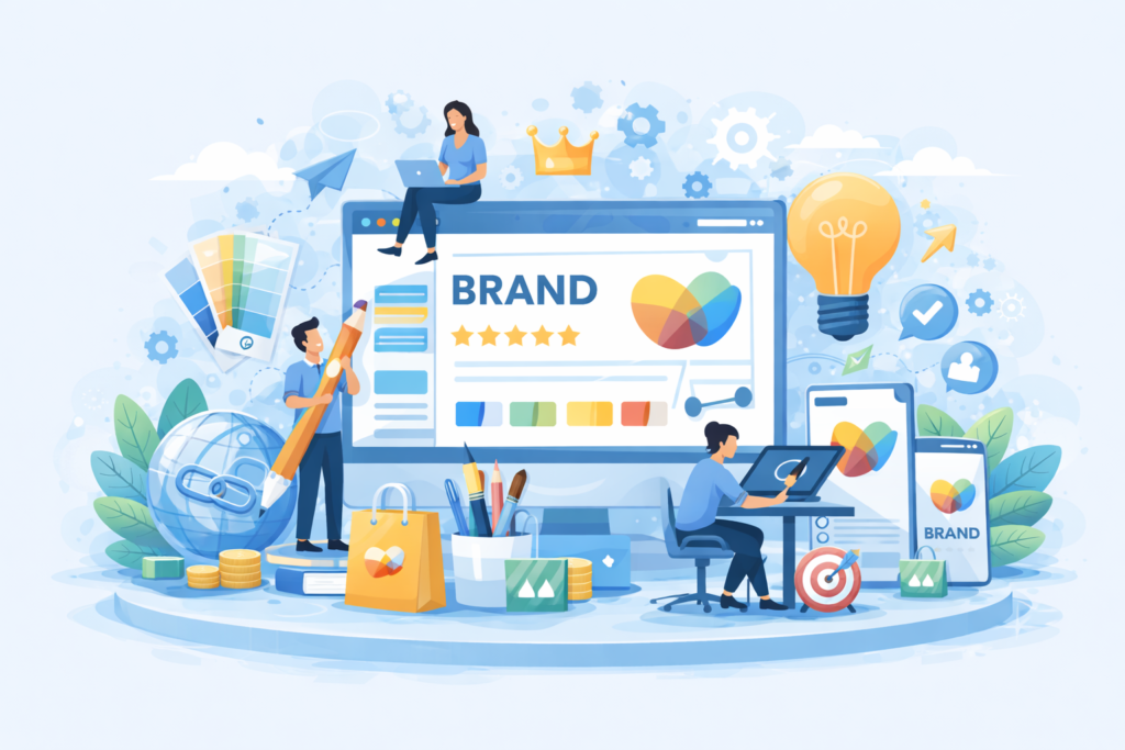Branding & Graphic Design: Crafting Memorable and Trustworthy Brand Experiences
