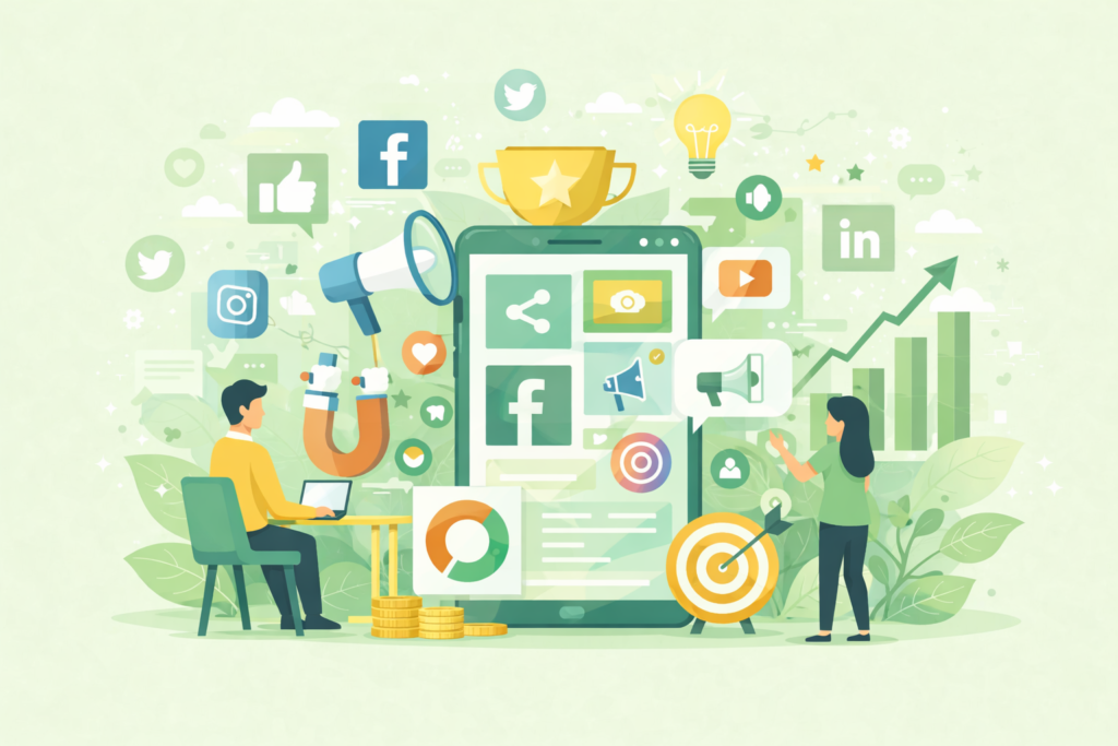Social Media Marketing Strategies for Brand Authority and Digital Growth