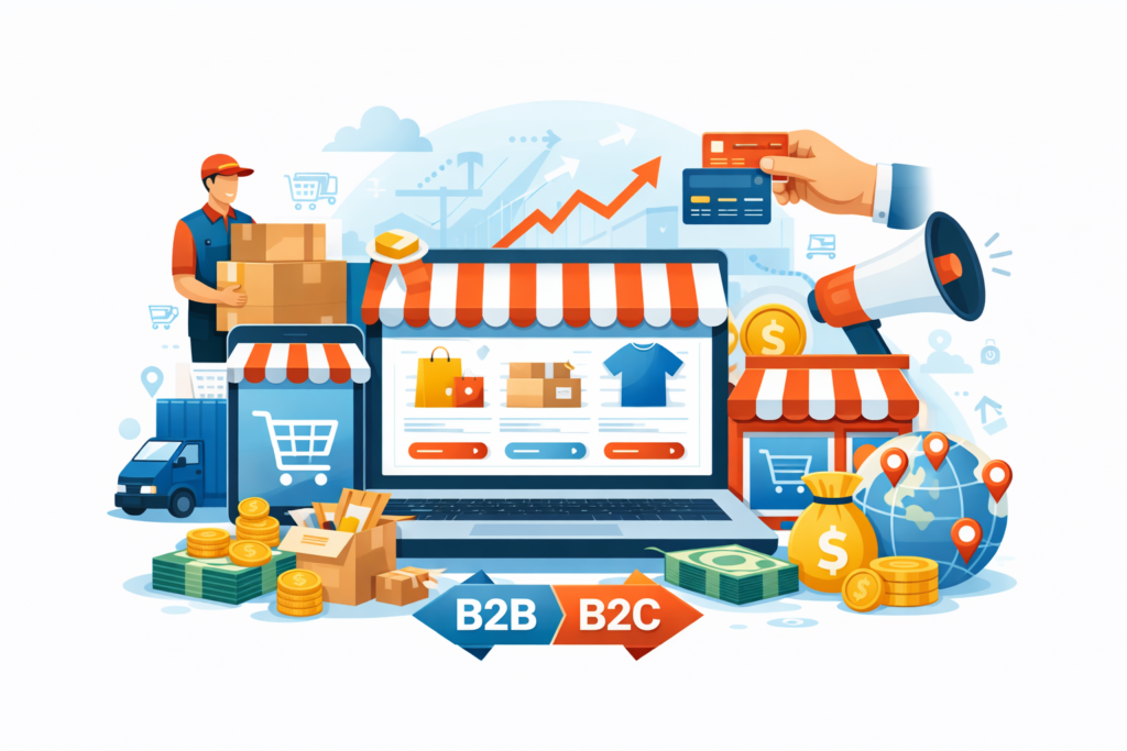E-Commerce Business Models and Revenue Structures