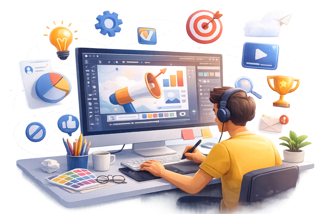 Graphic Design for Digital Marketing Success