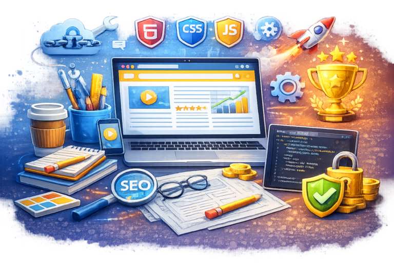 Website Design and Development: The Complete Guide to Building High-Performance, Secure, and SEO-Friendly Websites in 2026