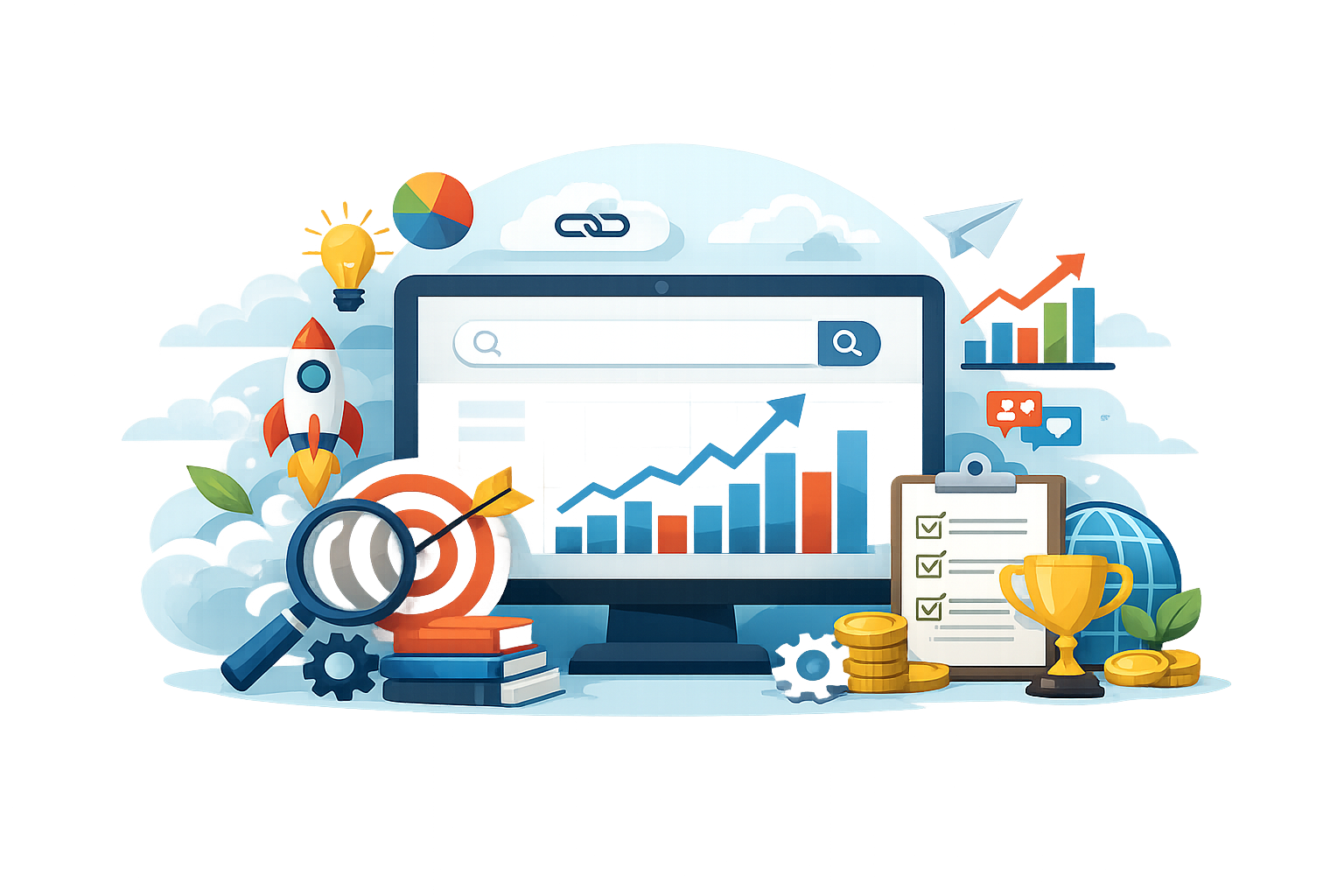 Search Engine Optimization (SEO): The Complete Guide to Building Sustainable Organic Growth, Higher Rankings, and Long-Term Business Success
