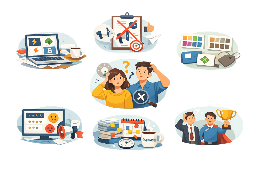 Common Branding Mistakes Businesses Should Avoid
