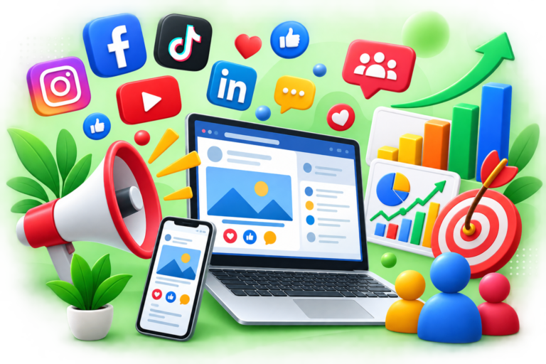 Social Media Marketing: A Complete Guide to Building Brand Awareness, Engagement, Leads, and Sustainable Growth