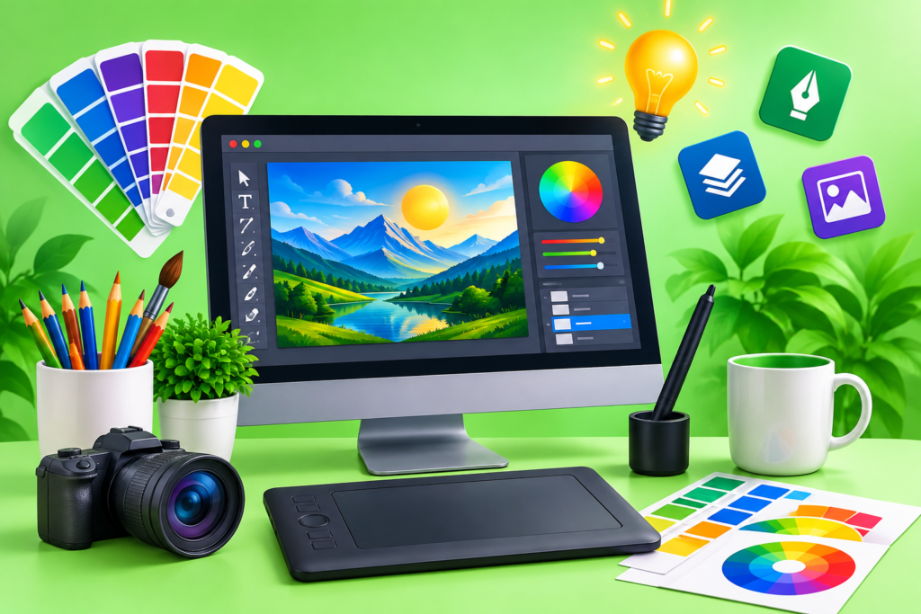 Graphic Design: The Complete Guide to Creating Powerful Visuals for Your Brand