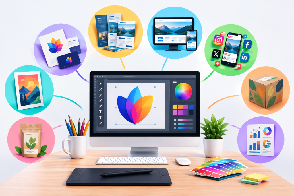 Different Types of Graphic Design and Their Business Applications
