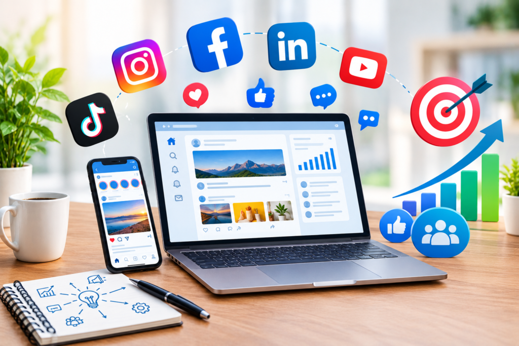 Social Media Marketing: The Complete Guide to Building Brand Awareness, Engagement, and Business Growth